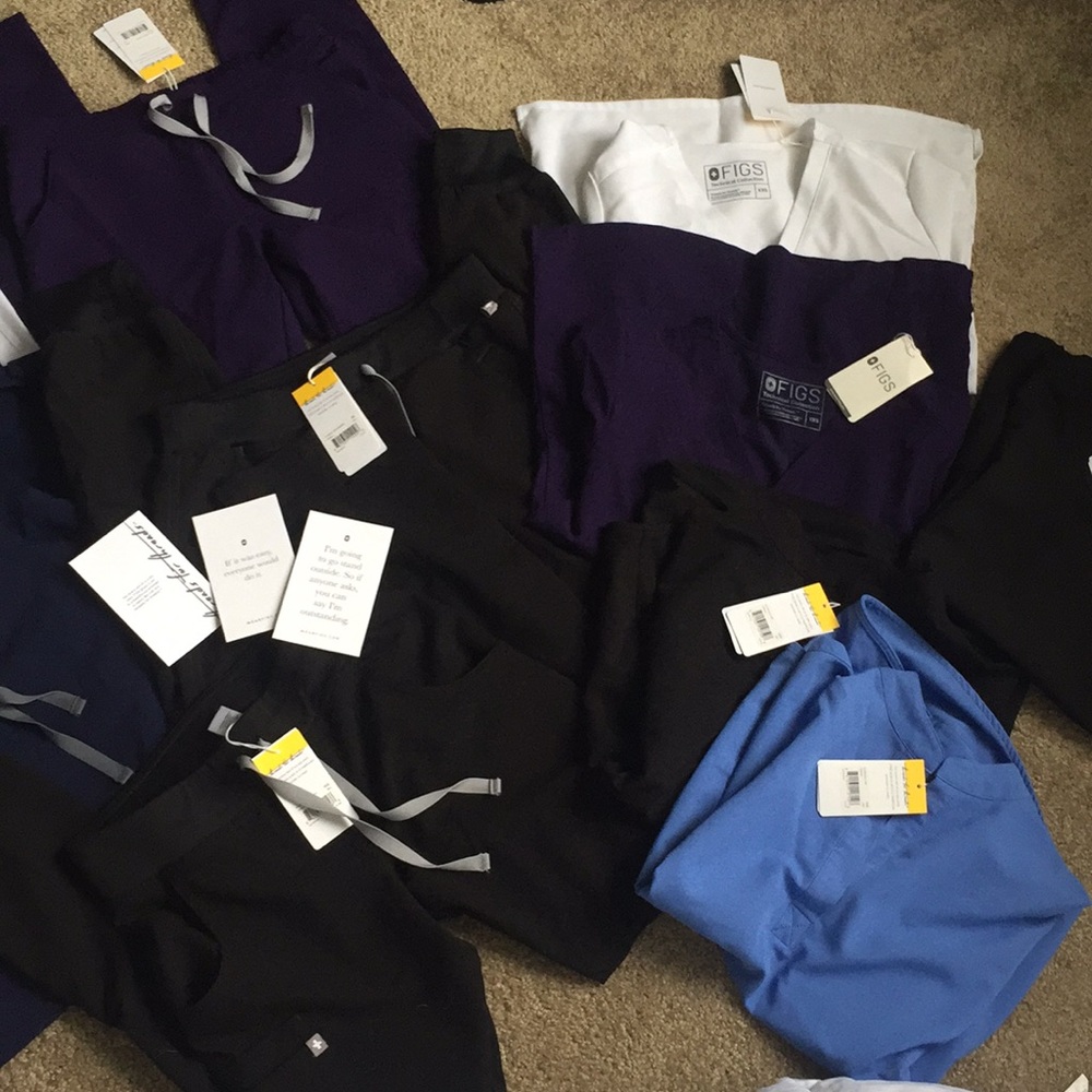 SOLD - Huge lot of FIGS nursing scrubs NWT - Picture 2 of 8